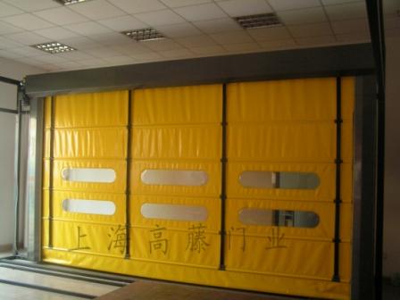 上海市堆积式高速门.背带式快速门厂家供应用于防尘的堆积式高速门.背带式快速门