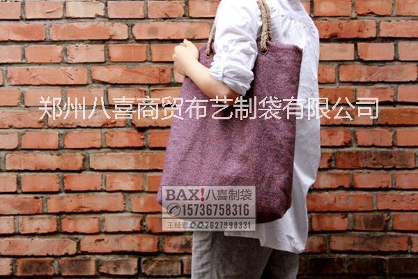 韩国原创帆布时尚购物袋 独家定制