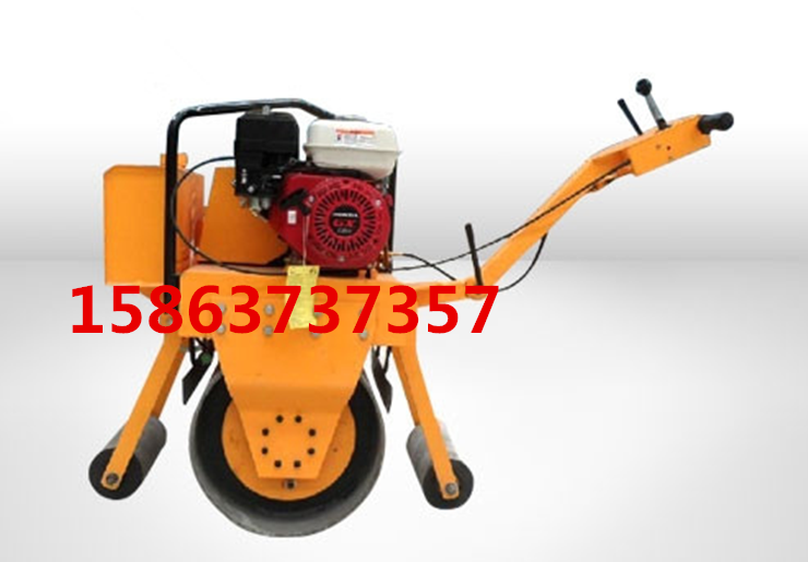 济宁市小型手扶单轮压路机厂家供应浩鸿小型手扶单轮压路机 高品质手推单轮压道机