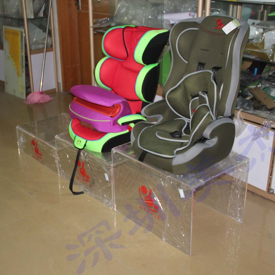 儿童安全椅展示架  有机玻璃展示架