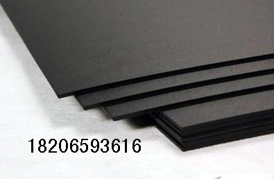 厂家供应用于机械化工的山东黑色PVC塑料板PVC黑板黑色硬板图片