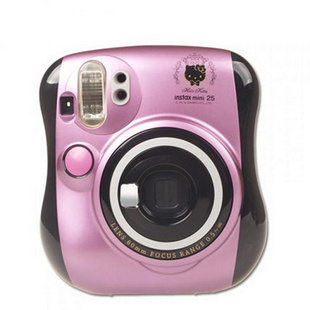 供应拍立得mini批发商富士香港拍立得相机批发一次成像相机mini25相机 紫色
