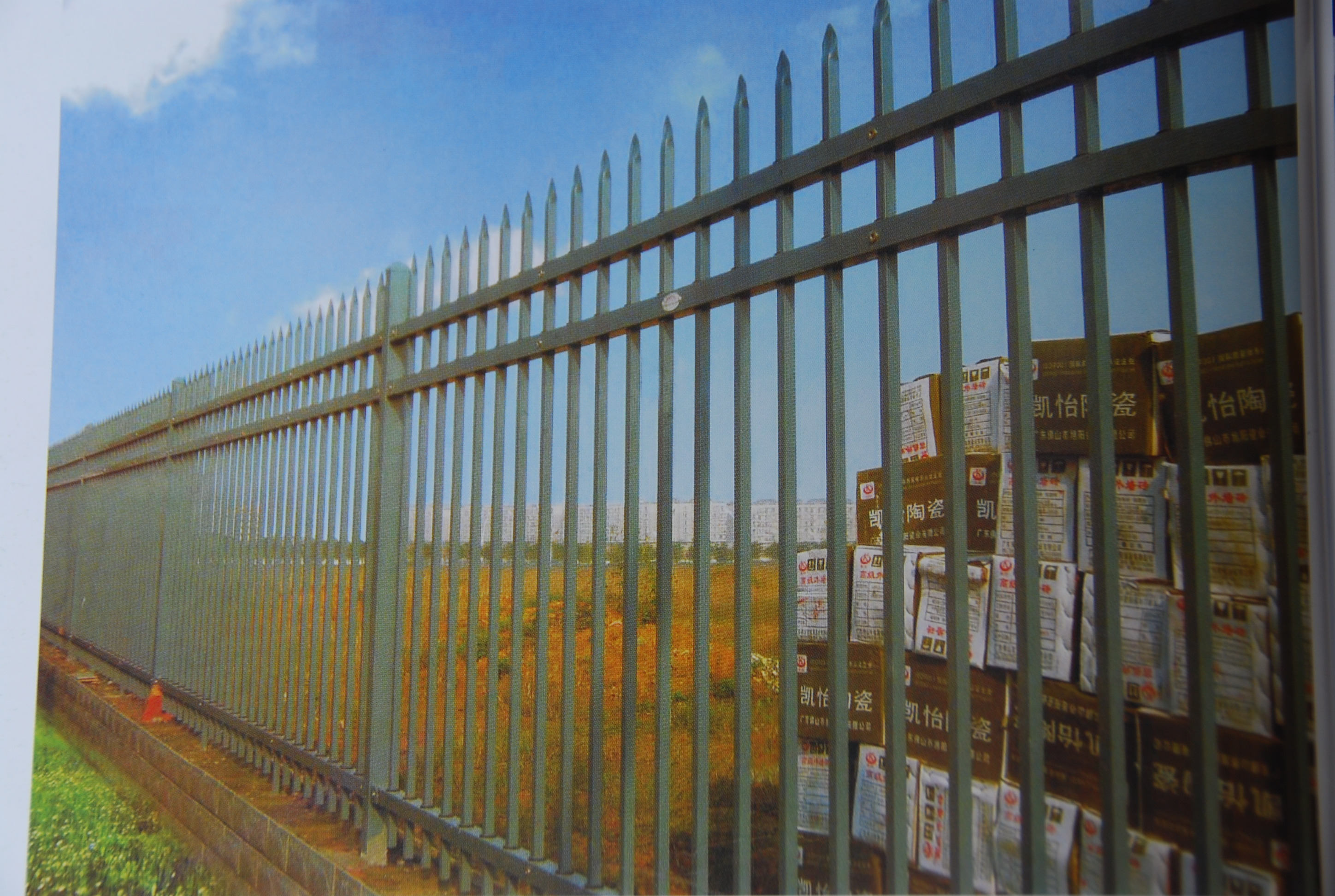 供应遵义锌钢围墙栏杆/贵州锌钢栏杆厂图片