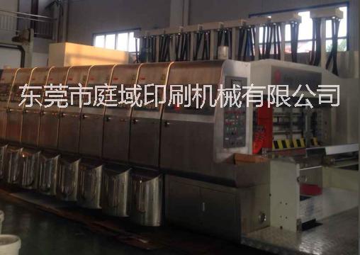 供应高速自动双色水性印刷开槽机/优质高速自动双色水性印刷开槽机供货商