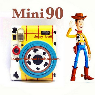 供应用于的拍立得mini90相机富士相机拍立得相机一次成像mini90相机 玩具总动员