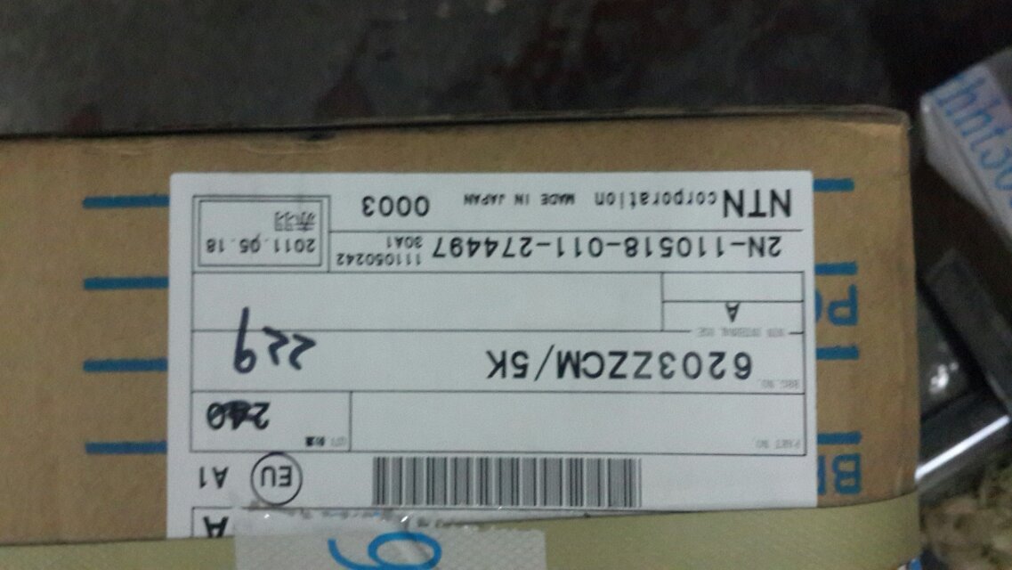 NTN轴承6003ZZNR原装进口代理商批发