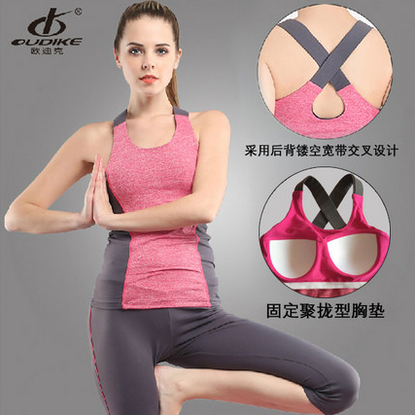 供应用于瑜伽服的欧迪克 2015新款女士瑜珈服套装