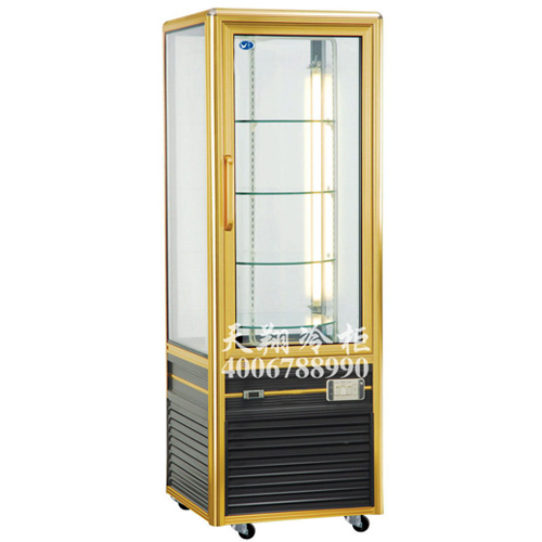 冷藏柜四门玻璃门展示柜立式冰柜便批发