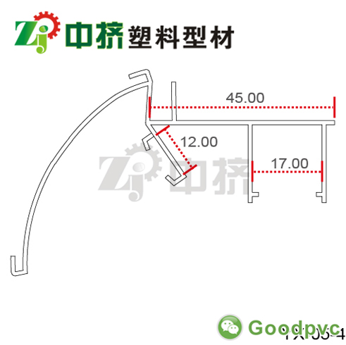 PVC透光标价签 弧形标价条YX-05-4供应PVC透光标价签 弧形标价条YX-05-4