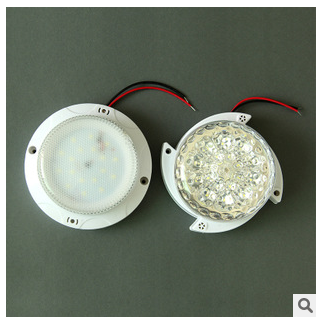 圆形5W声控白色LED感应吸顶灯批发