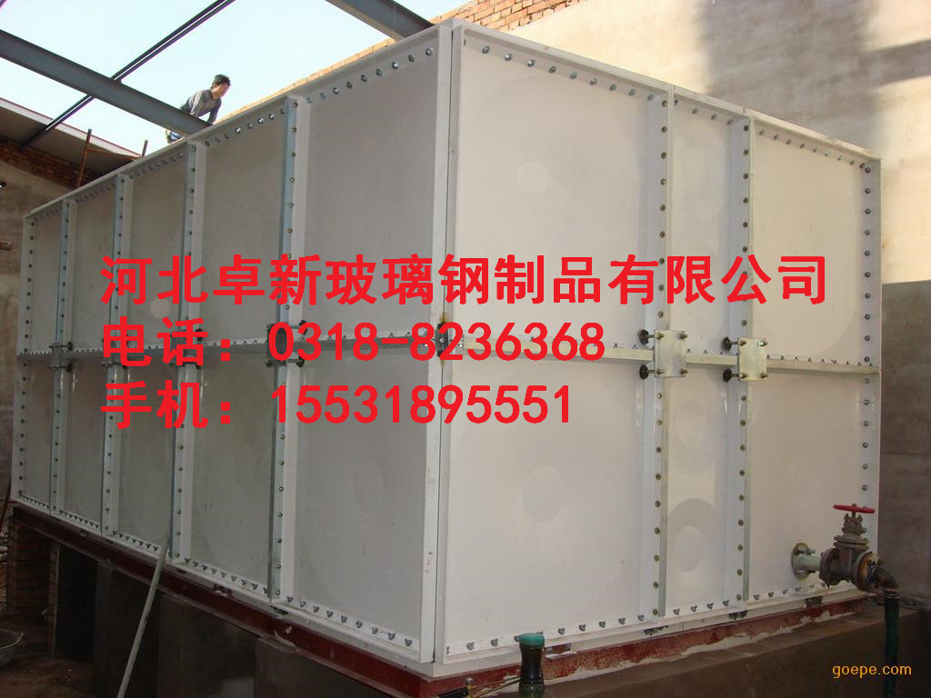 青海组合式SMC玻璃钢水箱批发