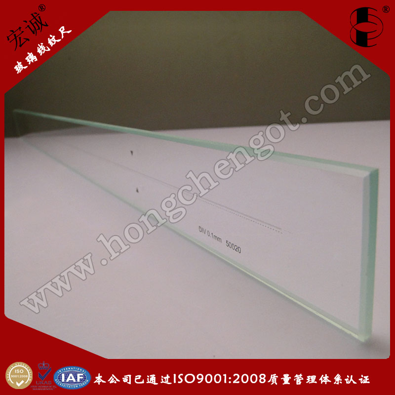 供应厂家供应玻璃刻度尺|标准线纹尺