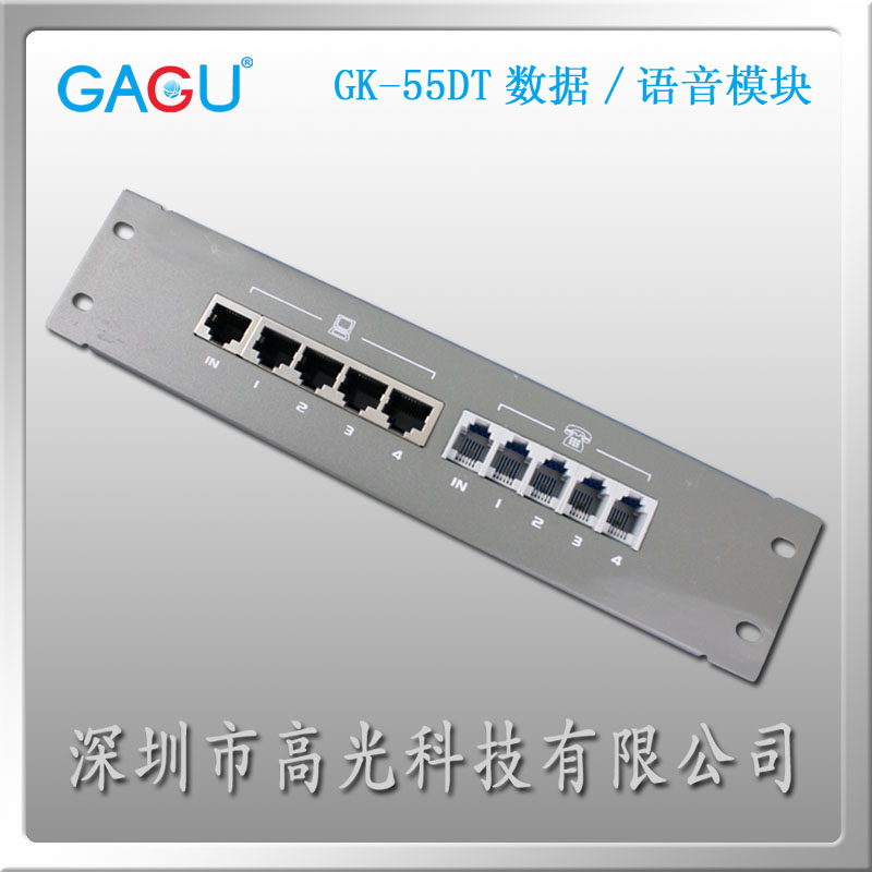 上海有线电视/电话综合模块批发生产有线电视/电话综合模块GK-55DT数据/语音模块