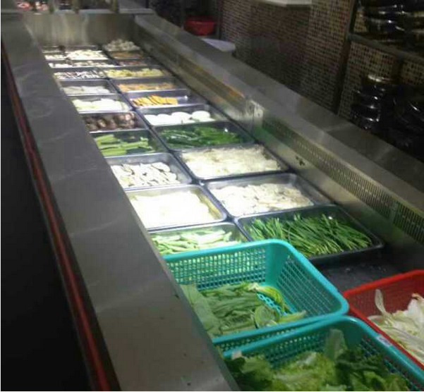供应用于自选餐厅的上海供应超市自选水果岛柜/冷柜