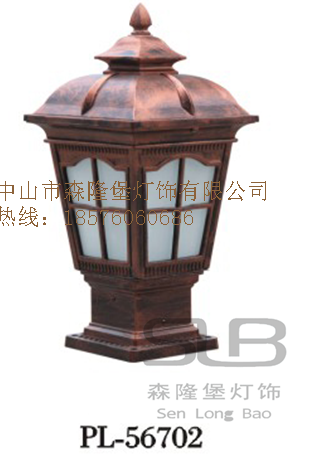中山市2015最热销最新款优质欧式柱头灯厂家