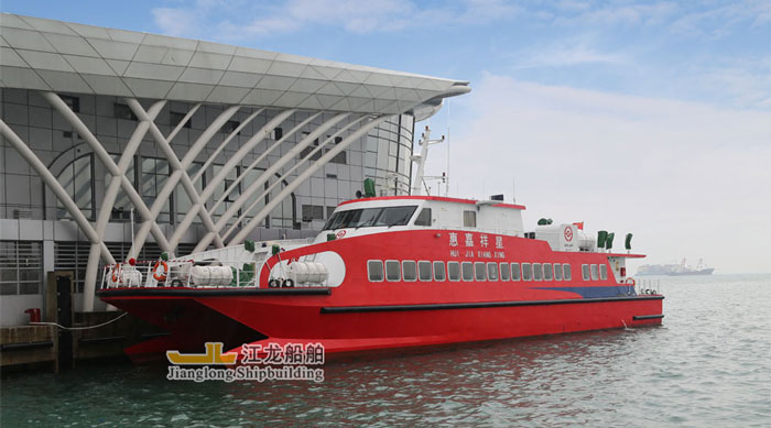 广东最好的263客位铝合金双体客船批发