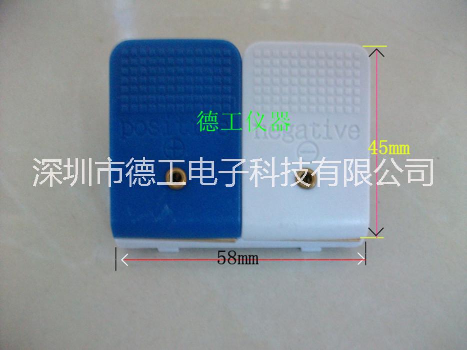 供应用于内阻测试仪分的软包锂聚合物电池四线制测试夹子  卡扣式夹具 电压内阻容量检测夹图片