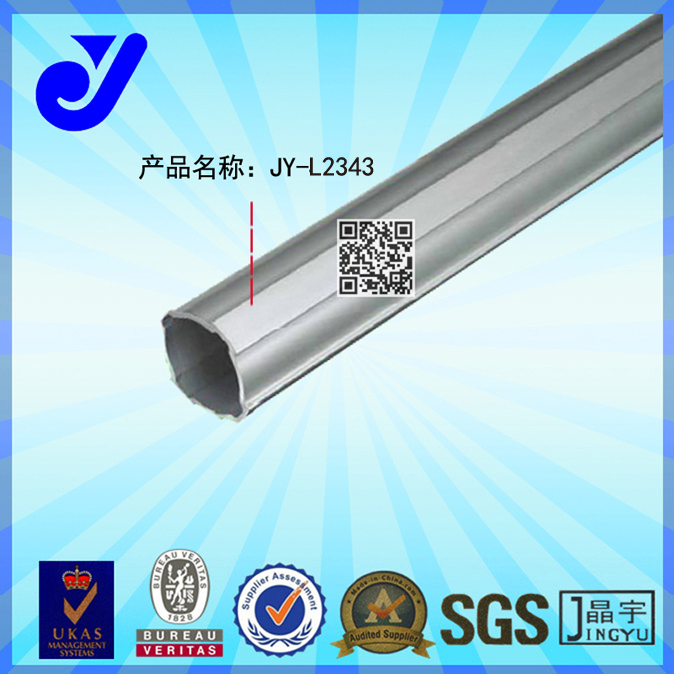 JY-L2343|铝燕尾管|铝线棒|仓储铝管|工作台铝管|家私铝管图片