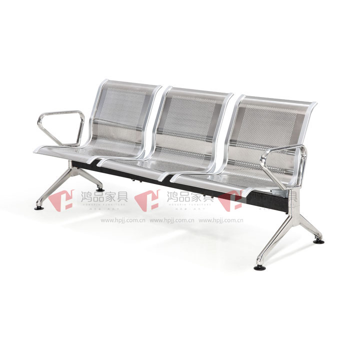 A031三人位高品质不锈钢机场椅批发