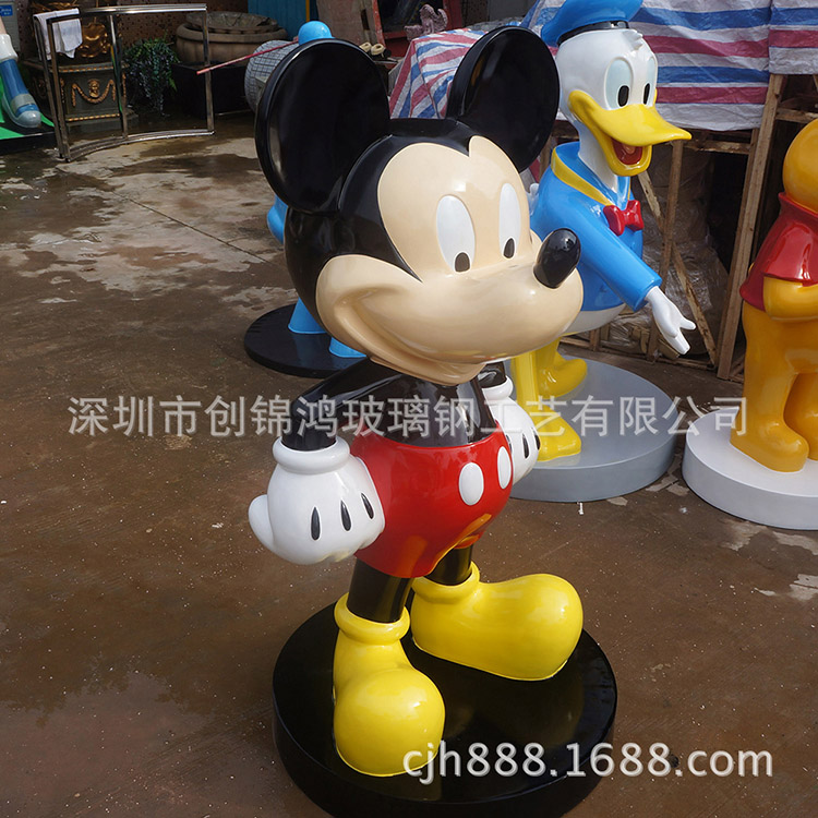 深圳市米老鼠雕塑 米奇雕塑 迪士尼雕塑厂家