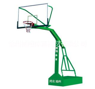 沧州市平箱篮球架厂家供应平箱篮球架-移动单臂篮球架-平箱移动式篮球架价格