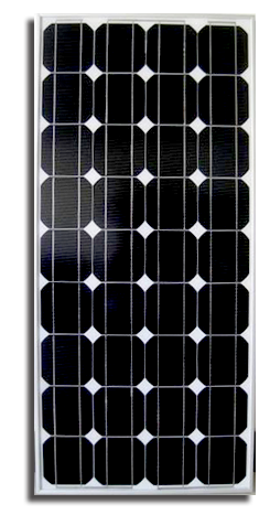 全新高效100W单晶太阳能电池板批发