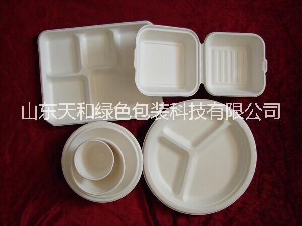 供应一次性纸浆餐具，一次性9寸3格盘，野炊餐具，环保可降解餐具，一次性餐具。