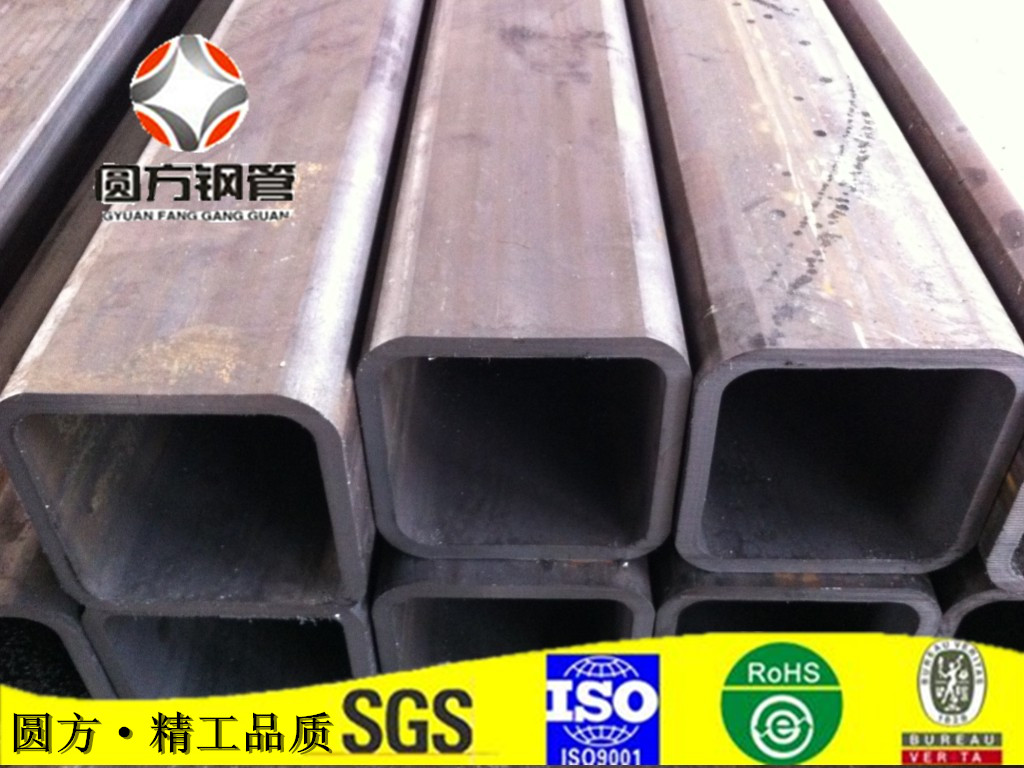 供应钢结构用方形钢管  16mn厚壁方钢管应用于船舶制造工程