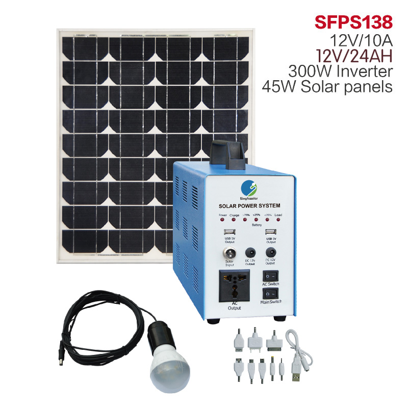 厂家供应45W太阳能发电系统批发