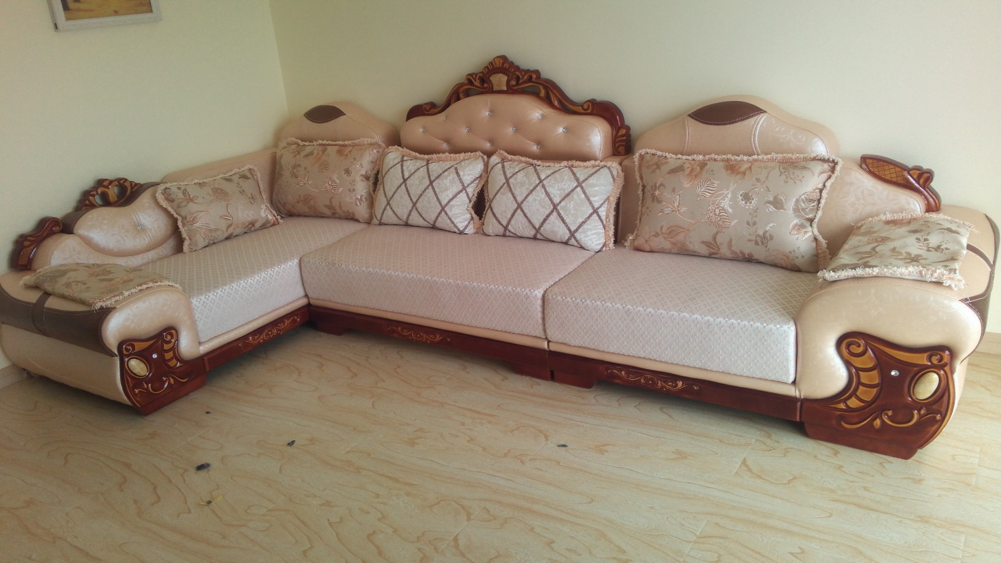 天津市沙发坐加硬换海绵垫子沙发套定制沙发椅子换面厂家