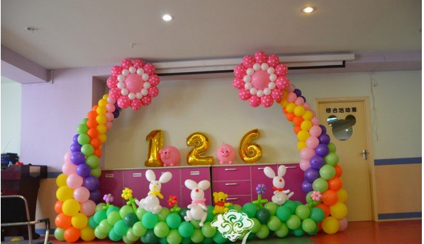 供应宝宝周岁气球装饰，深圳宝宝周岁气球装饰，宝宝周岁气球装饰公司
