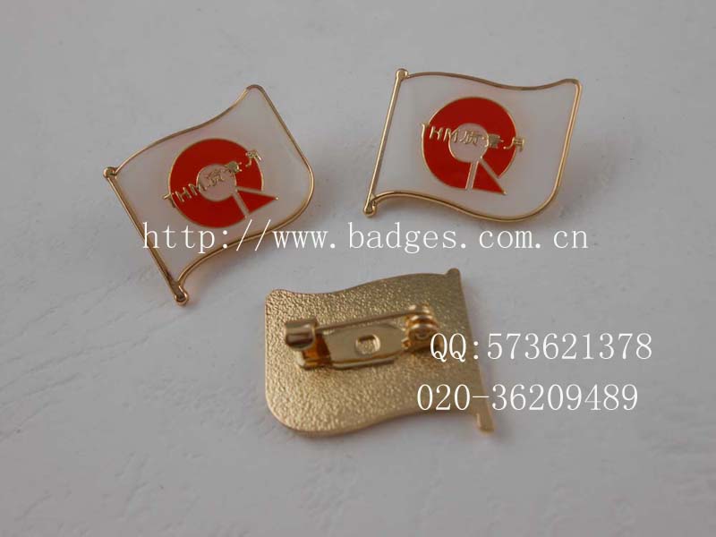 广州市金属徽章、企业胸针、标牌厂家