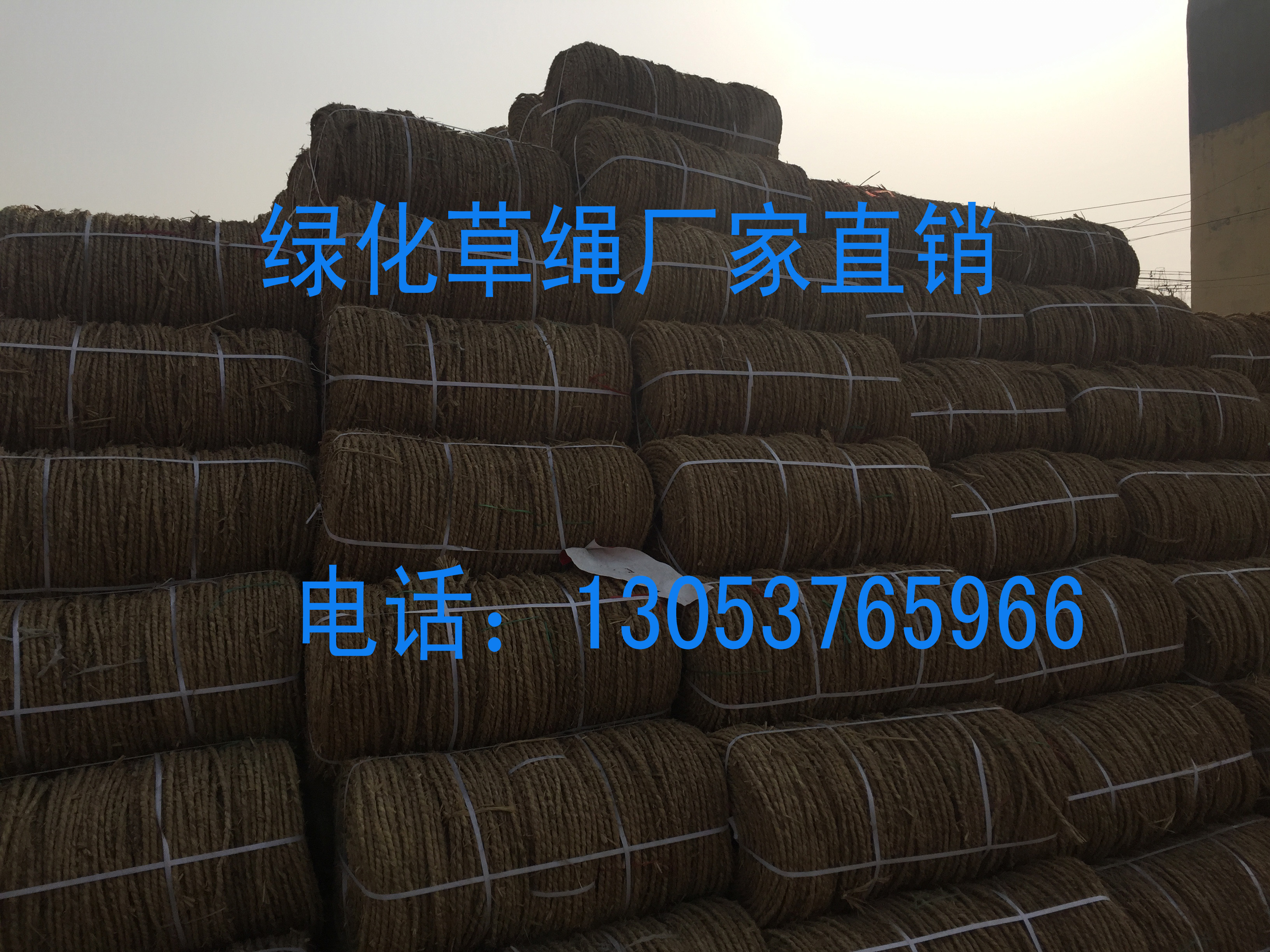 厂家直销批发批发稻草绳绿化草绳适用于绿化工程质量保证