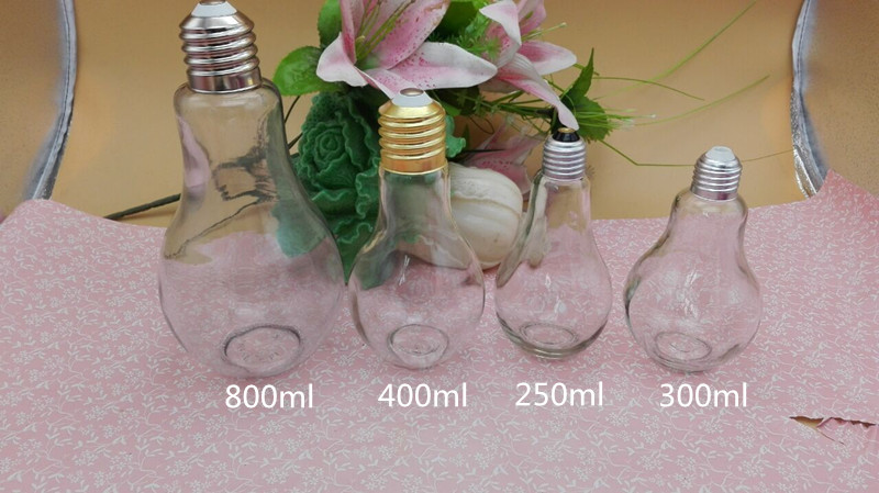 徐州市创意灯泡饮料玻璃瓶厂家