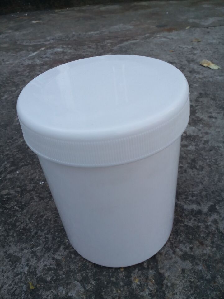 供应1公斤白色油墨罐，1L广口塑料罐子，化工瓶，化工罐，厂家直销