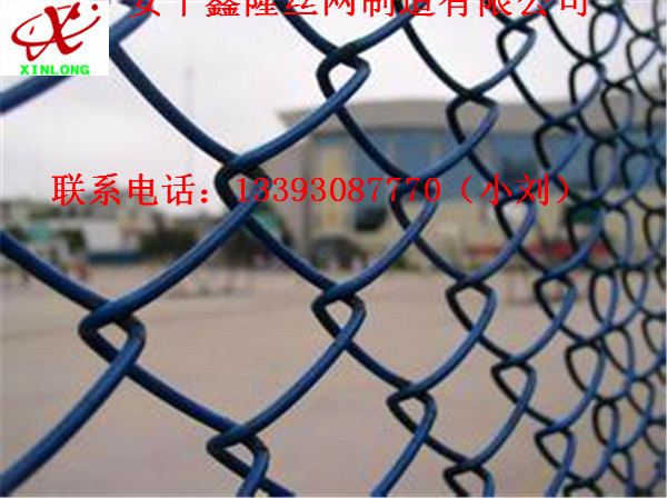 体育场防护勾花网护栏 养殖常用镀锌勾花网护栏