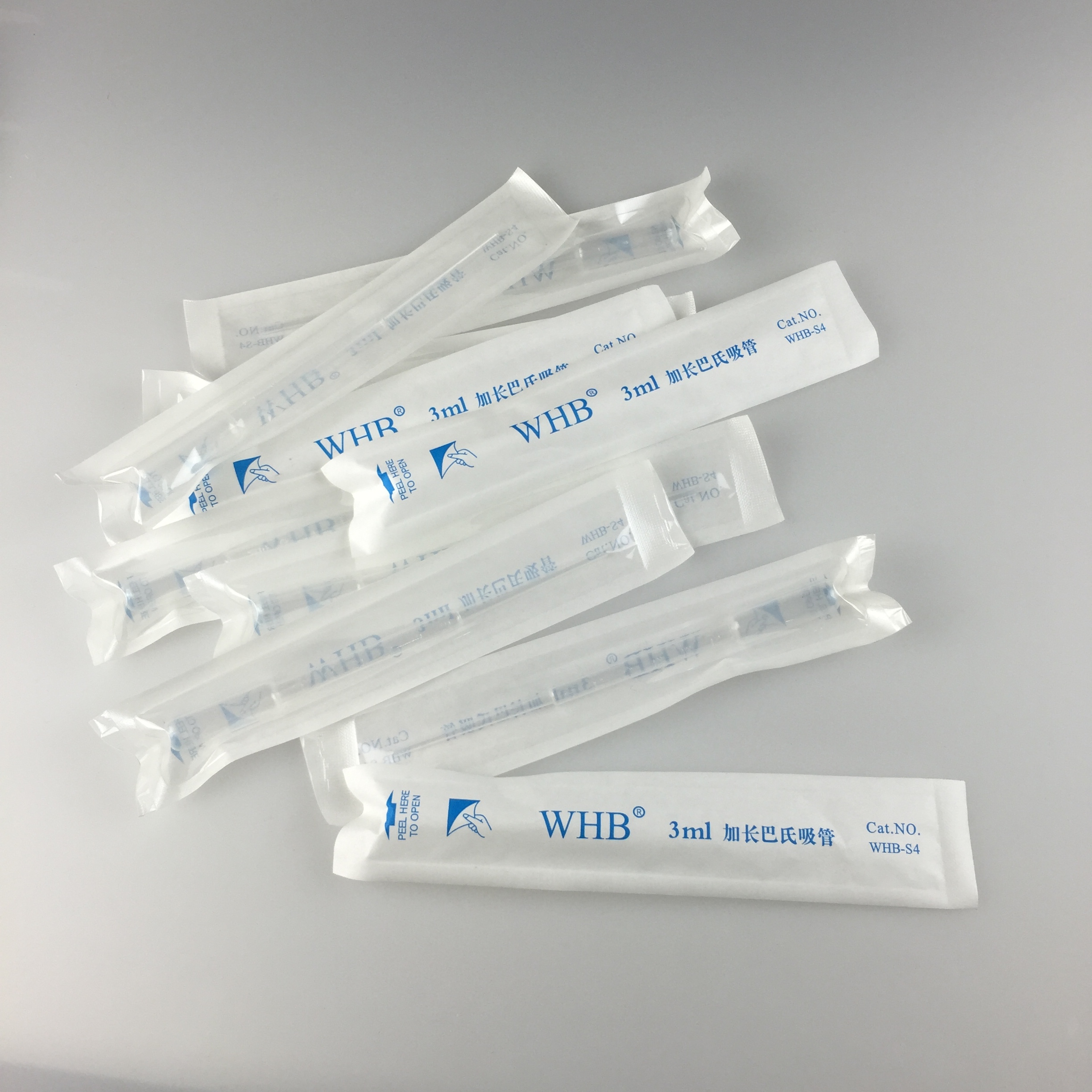 供应WHB 巴氏吸管纸塑包装，灭菌