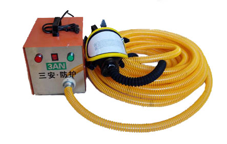 供应用于防毒气等有毒的山东生产电动送风长管呼吸器