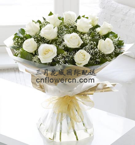 送花到迪拜越南新加坡东京鲜花预订批发