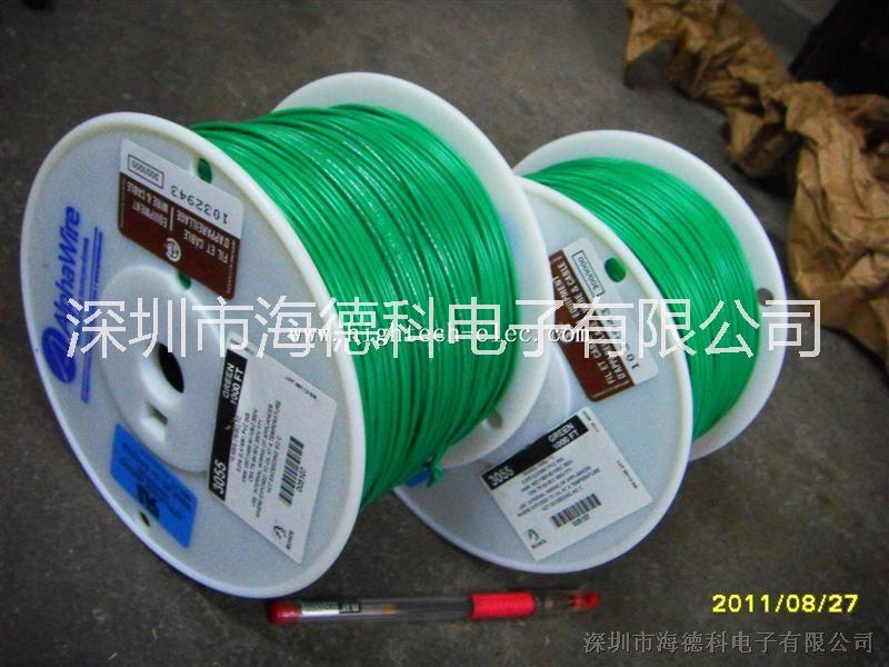 Alpha wire 5853/19 RD001 -60-200度 600V高温线图片