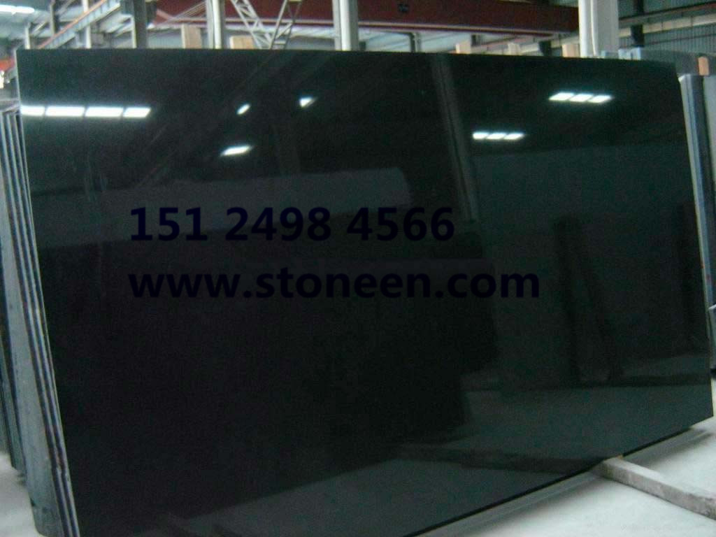 供应用于的蒙古黑石材台面板 光面 工程板图片