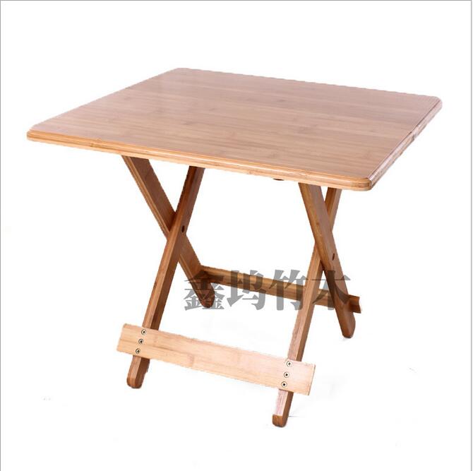 供应楠竹桌子 多功能可折叠桌子图片