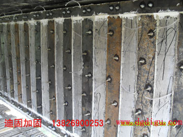 东莞广州某大楼粘钢加固改造工程 粘钢加固