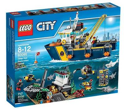 供应乐高 LEGO 60095 城市系列 深海打捞船图片