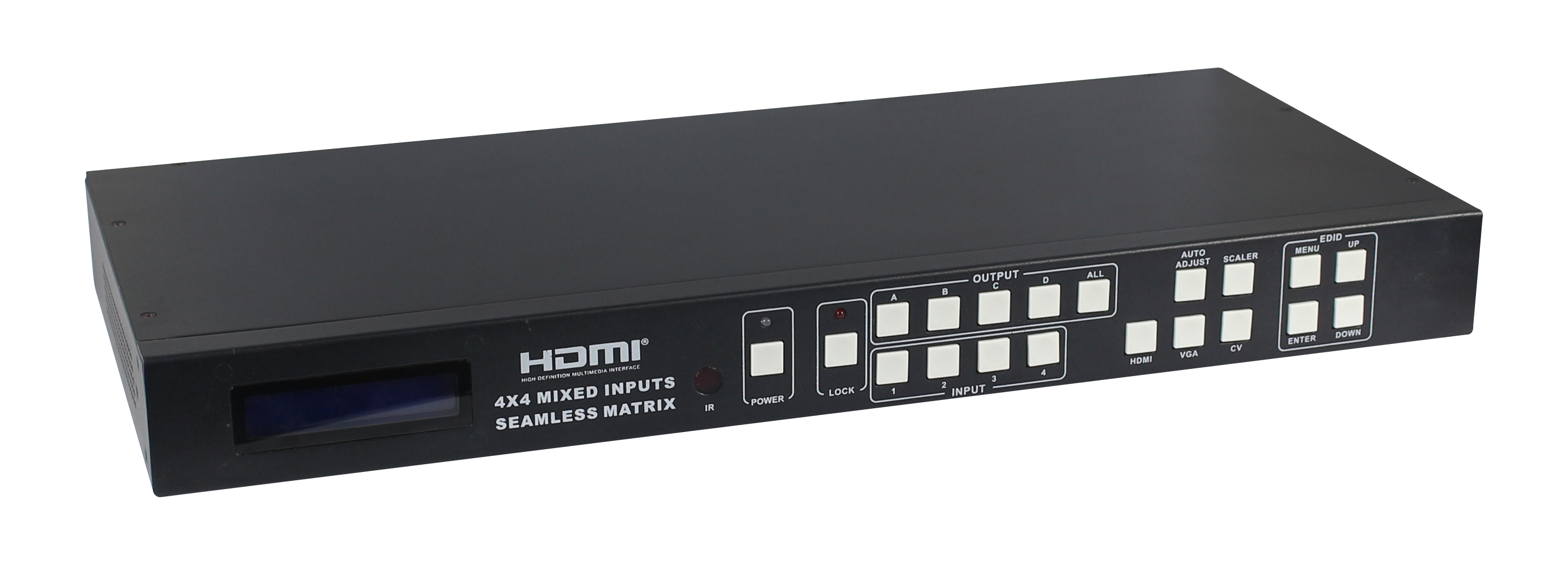 供应HDMI无缝切换矩阵厂家，HDMI混合矩阵，HDMI画面分割器，HDMI画面拼接，大屏幕拼接，大屏幕分割图片