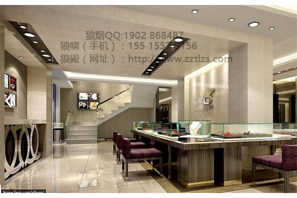 供应用于装修设计的郑州珠宝店装修设计LED灯的优势图片