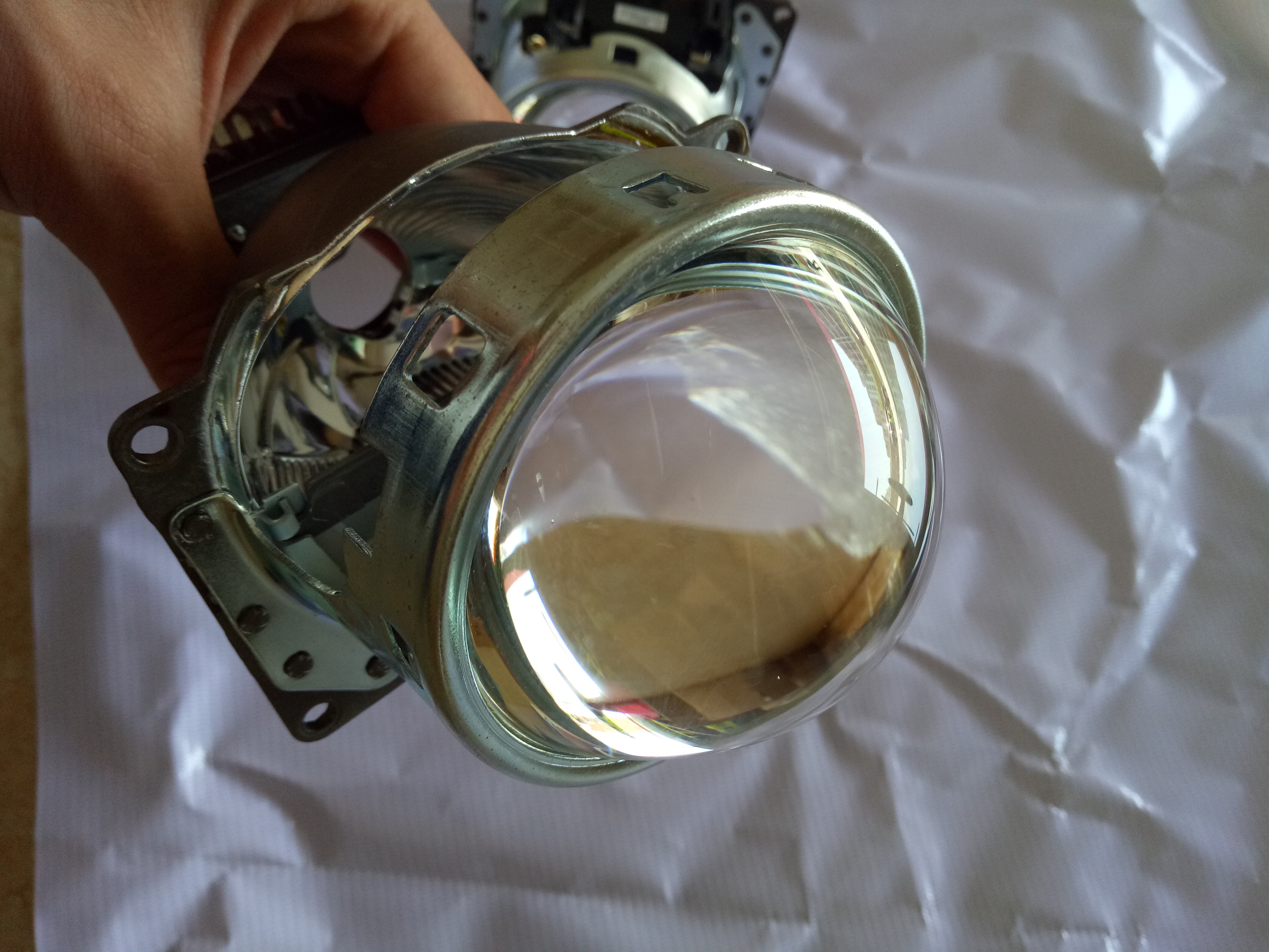 供应用于车前大灯的全新正品Q5双光透镜
