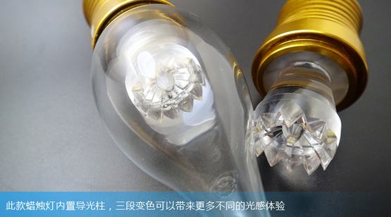 深圳市批发360度发可调色LED蜡烛灯厂家