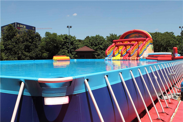 供应用于水上乐园|游泳池|家庭公园游乐的大型成人支架水池游泳池儿童池图片