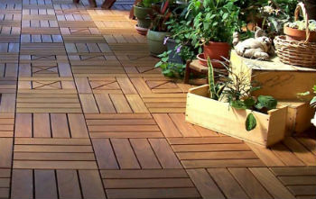 塑木DIY拼接地板300*300